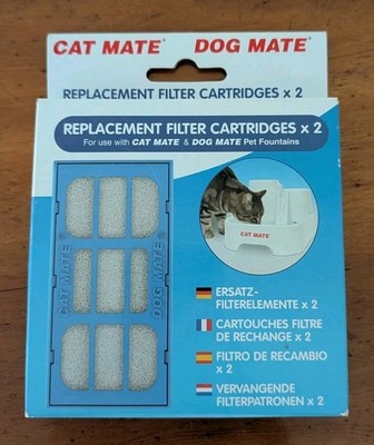NEW 5 Packs Of Pet Fountains Cat Dog Mate Replacement Filters 2 Per Pack #339 