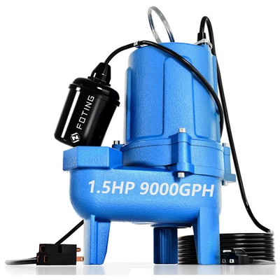 #ad Reliable Cast Iron Sewage Pump with Overheat Protection amp; Clog Resistant Design $377.99