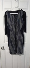 Elie Tahari Zip Front Dress Size 10