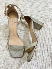 NWOB Stuart Weitzman Nudistcurve 75 Block Heel Sandals Size 11