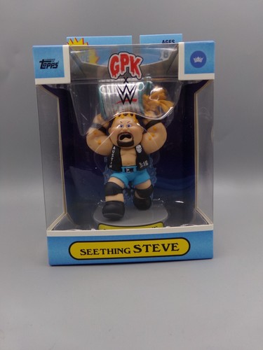 WWE x Garbage Pail Kids Seething Steve Vinyl Figure TOPPS WWF - Stone Cold - Picture 3 of 9