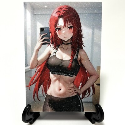 The Eminence in Shadow Iris Midgar Sexy Anime Waifu Girl Doujin Goddess Art Card