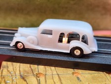 TJET - 1937 Packard Hearse Body Only- Unfinished - Extended Front Axle Design