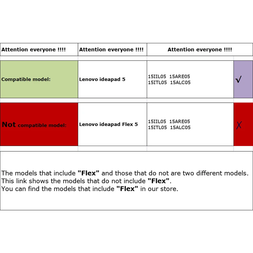 For Lenovo ideapad 5 15IIL05 15ARE05 15ITL05 15ALC05 Lcd Back Cover Rear Lid NEW - Image 2 of 3