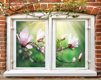 3D Spring 1674NAO Window Film Print Sticker Cling Stained Glass UV Block Fa