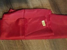 1 Yard 60" Wide Red Lining Polyester