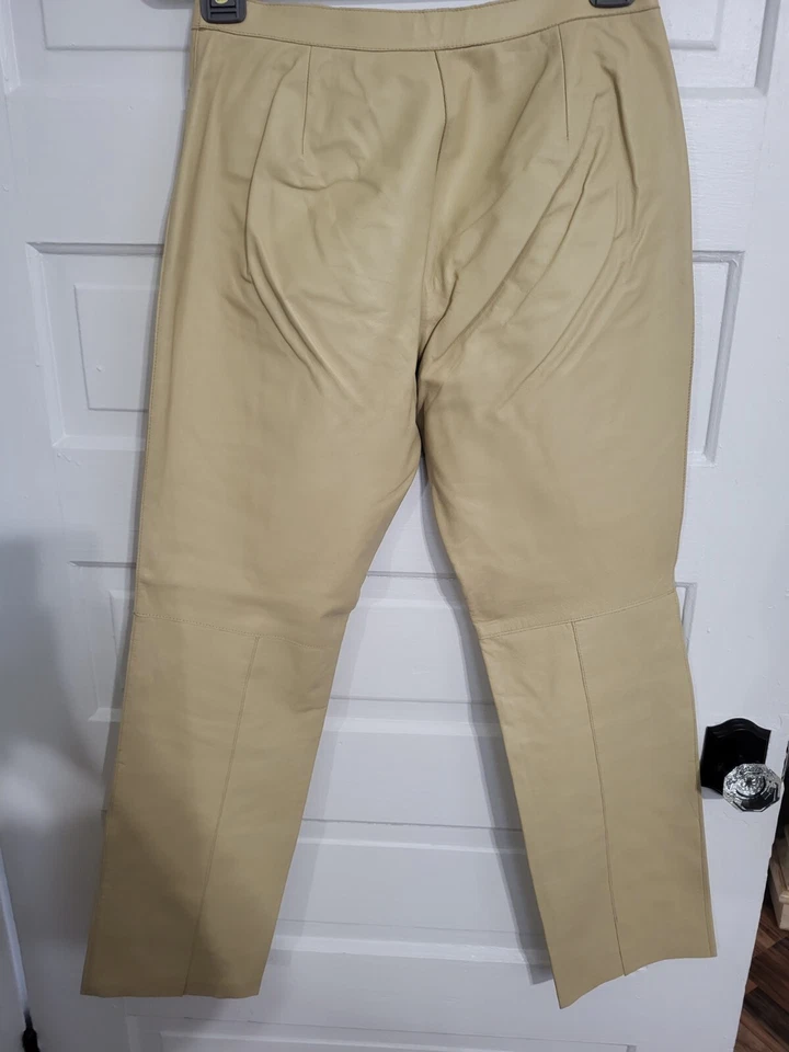 Pantalón de cuero para mujer años 90 Y2k Kenneth Cole 6 Foto 2 de 4