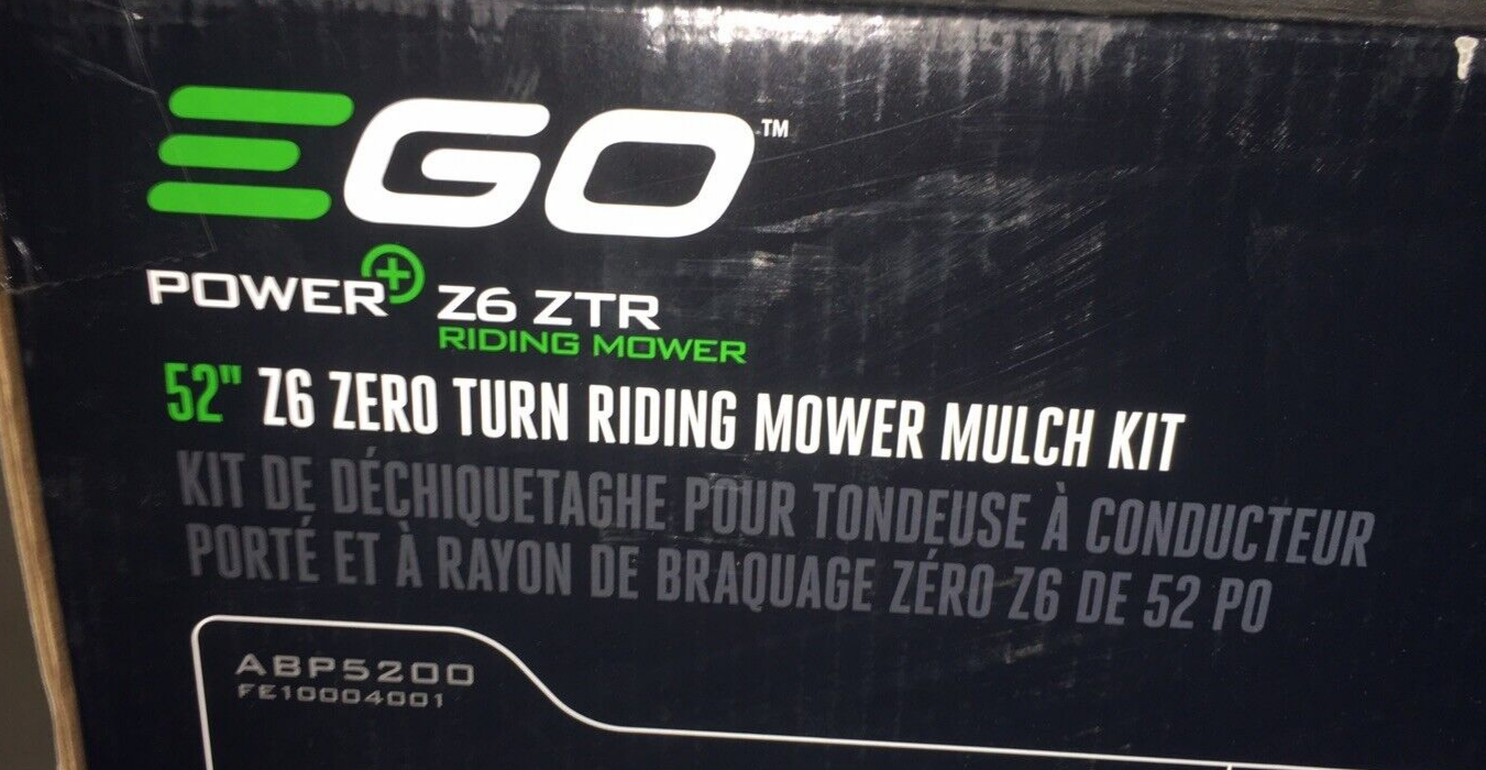 New EGO 52" Z6 ZTR Riding Mower Mulch Kit SEALED eBay