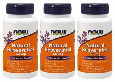 Now Foods Natural Resveratrol - 3 x 60 Kapseln (34,49 EUR/100 g)