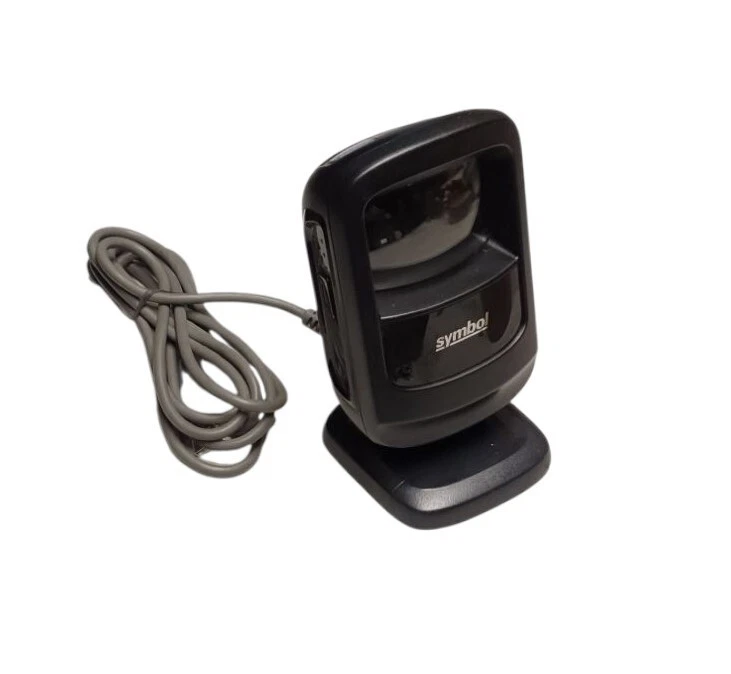 Symbol Zebra Motorola DS9208 2D 1D Barcode Scanner USB Tischscanner Schwarz - Bild 2 von 2