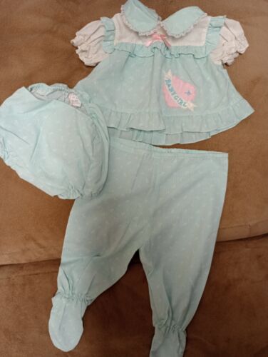 Vintage Baby Girl Mayfair 3 Piece Dress 0-6 Months