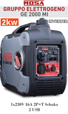 GENERATORE DI CORRENTE INVERTER PORTATILE MOSA GE 2000 MI 2KW SILENZIATO