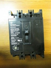 WESTINGHOUSE MOTOR CIRCUIT PROTECTOR 3P, 15A, CAT MCP03150CR CHIP ... H-09A