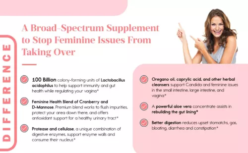 Balance Complex probiotics female vaginal health, intestinal health immunity - Picture 9 of 12