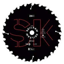 SKILSAW SPT1012 8-1/4'' 24-Tooth Saw Blade for Model SPT99T Worm Drive Table Saw