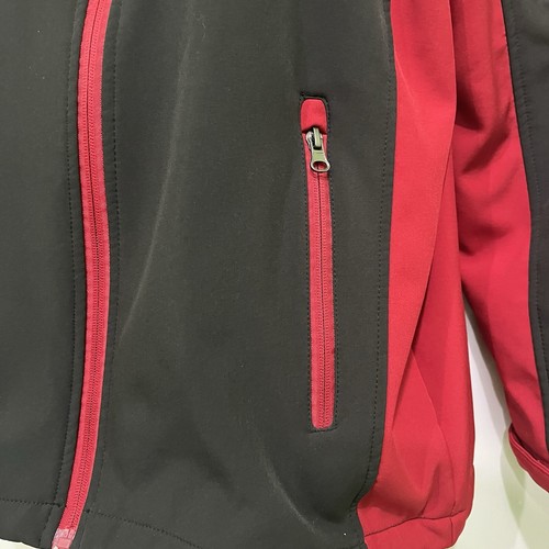 i5 Men’s Tactical Jacket L Black Red Softshell Insulated Full Zip Outdoor - Picture 5 of 18