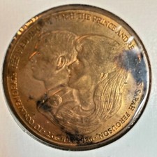 Great Britain 1986 wedding of prince Andrew to miss Sarah Ferguson medal 