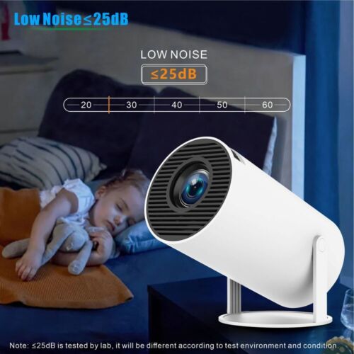 Android 11 Wifi Projector HY300 Pro Mini Portable 4K Smart Full HD Projectors - Picture 18 of 19