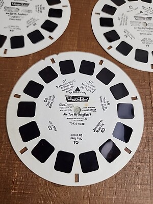 VeggieTales Are You My Neighbor 3d View-Master 3 Reels | eBay