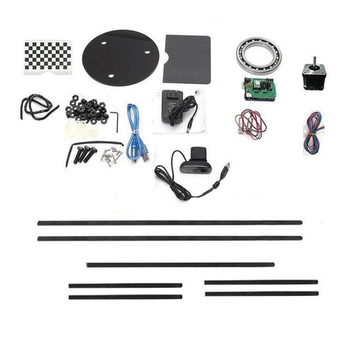 3D Scanner Laser Printer Plate Desktop Object Open Source Scanning Parts Kit - 第 3/4 張圖片