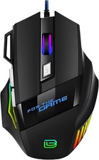 Nexurion Reaper Z Pro Gaming Mouse - 2400 DPI, RGB, 7 Macro Buttons, Adjustable