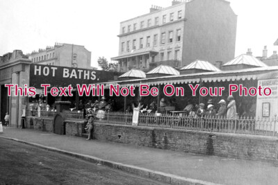 #ad KE 1734 St Georges Baths amp; Public Shelter Herne Bay Kent c1922 GBP 3.95
