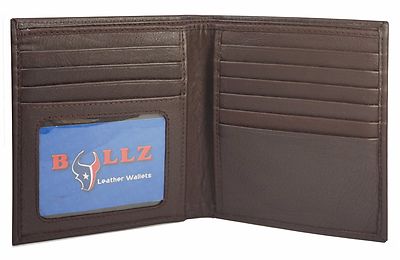 Portafoglio Uomo Grande Porta Carte Di Credito Colore Marrone Hédoniste By Balviu2502Balena Design Borsa Wild Hog - Foto 3