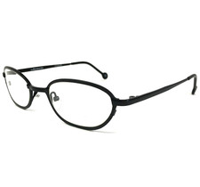 Vintage la Eyeworks Eyeglasses Frames PUNCH 570 Black Round Full Rim 48-20-125