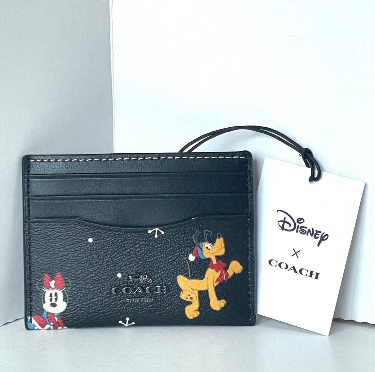 【DISNEY X COACH】スリム ID カード ケース 公式】コーチアウトレット | 【DISNEY X COACH】スリム ID