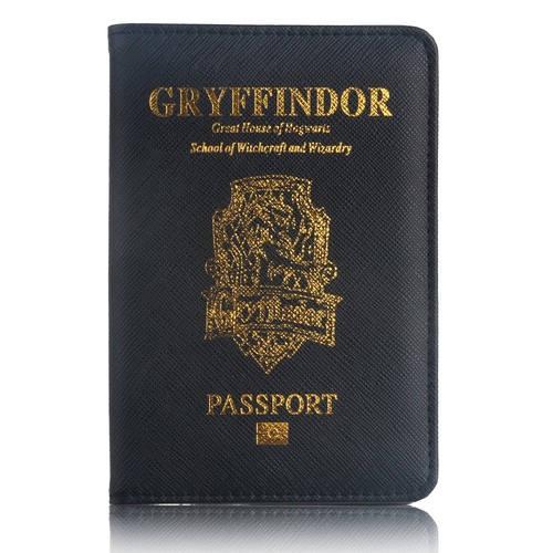 The Avenger Wakanda Hydra Hogwarts Passport Cover RFID Blocking Credit Card Case - Picture 38 of 43