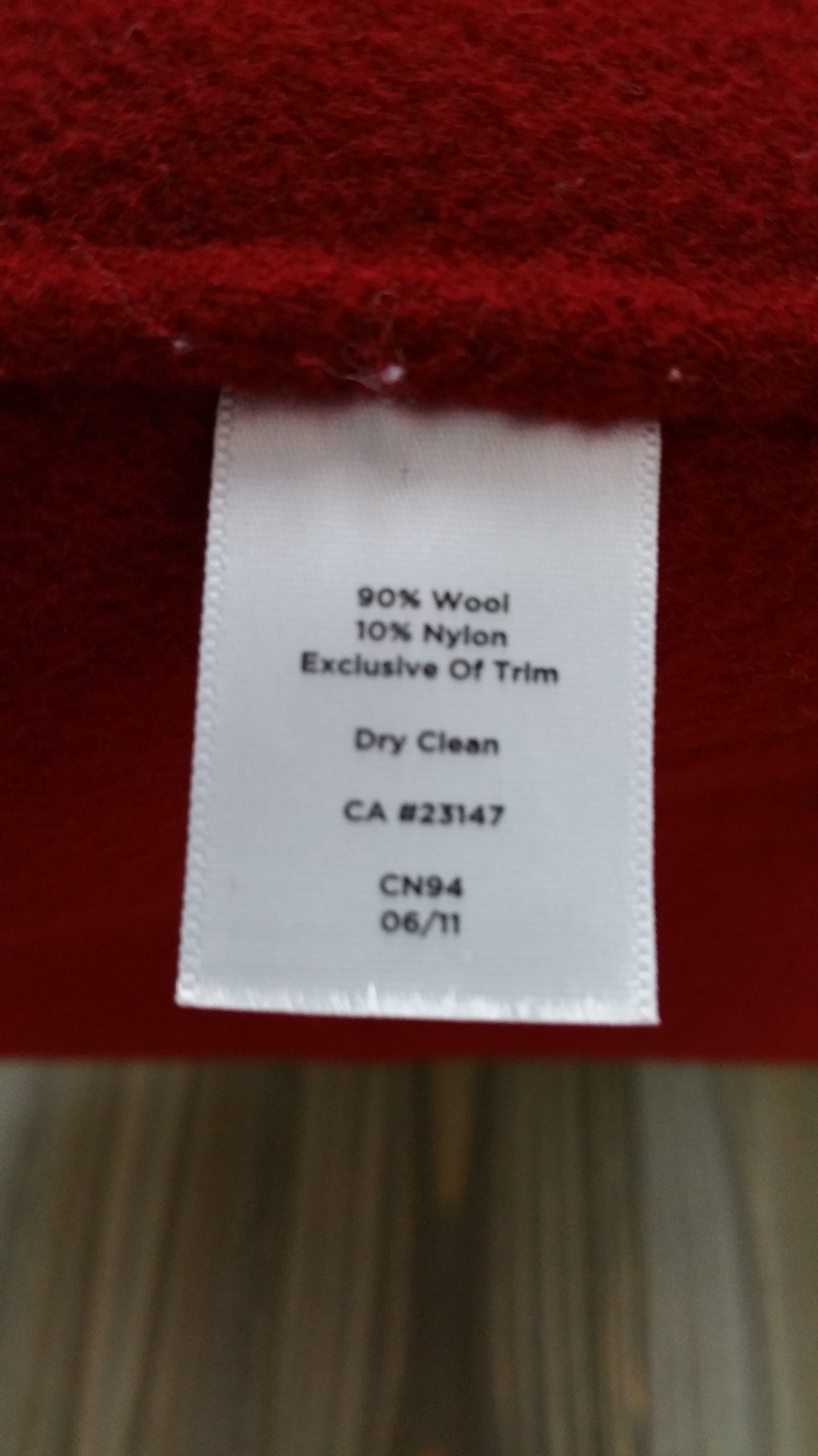 talbots blazer wool blend single button satin tri… - image 6