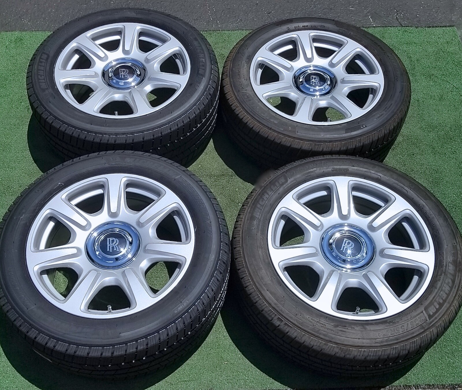 4 Factory Rolls Royce Wheels Tires for PHANTOM VII Genuine OEM New Michelin Set