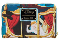 Loungefly Cinderella Princess Scenes Zip Around Wallet - NEW - With Tags