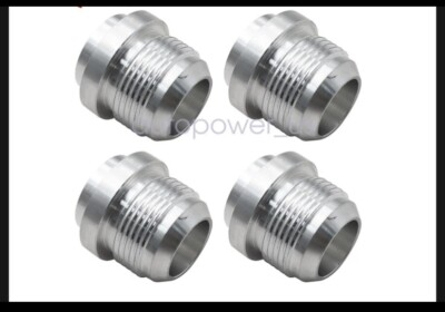 Male Billet 6061 T6 Aluminum Weld On/Weld In Fitting Bung AN12 - Foto 2