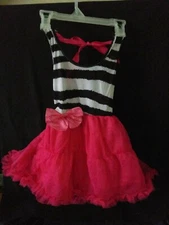 Sun Dress Halter Party Dress Pink Tulle Layered Skirt 2T NWT Xirubaby 