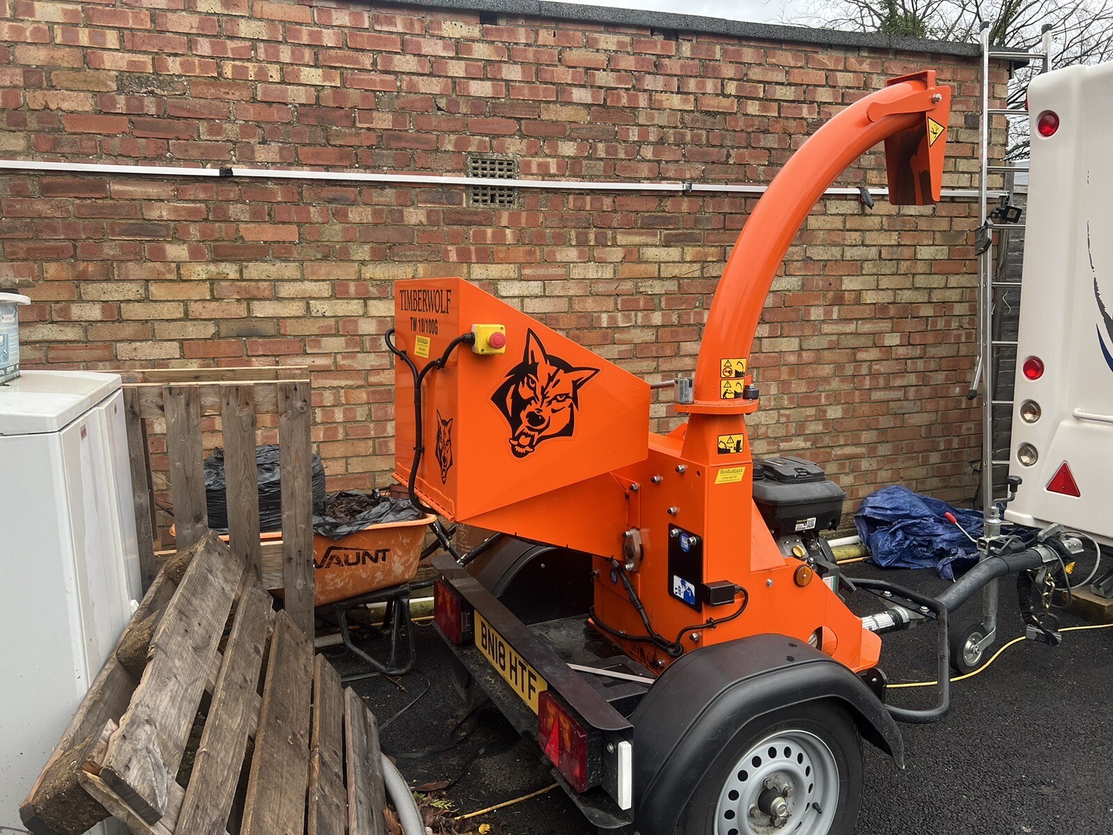 Timberwolf wood chipper eBay