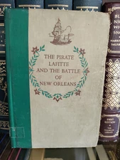 Landmark #19_PIRATE LAFITTE...NEW ORLEANS_1951_1st Edn_School Binding_Ex-Library