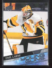 2020-21 Upper Deck #236 Emil Larmi Young Gun RC Pittsburgh Penguins (FB)