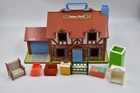 Vintage 1980 Fisher Price Little People Family Tudor House #952 - Play Dollhouse