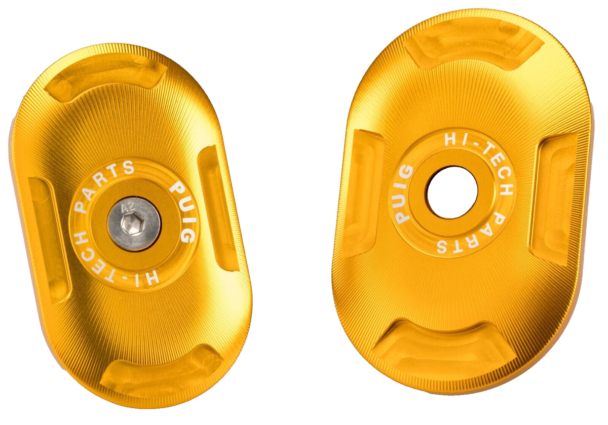 Puig Aluminum Chassis Covers Gold Yamaha MT-09/MT-09SP/XSR900