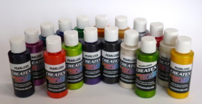 Createx Set 17 Perlenfarben für Airbrush 60ml (CREAPKIT17)