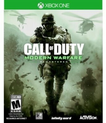 Call of Duty: Modern Warefare - Remastered - Xbox One X-Box 1 - New Sealed