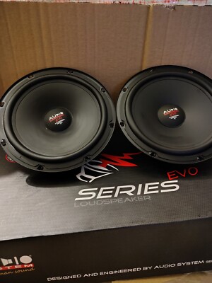  Audio System As 200 EM Evo Steg 8''midrange madein  With Filters $349