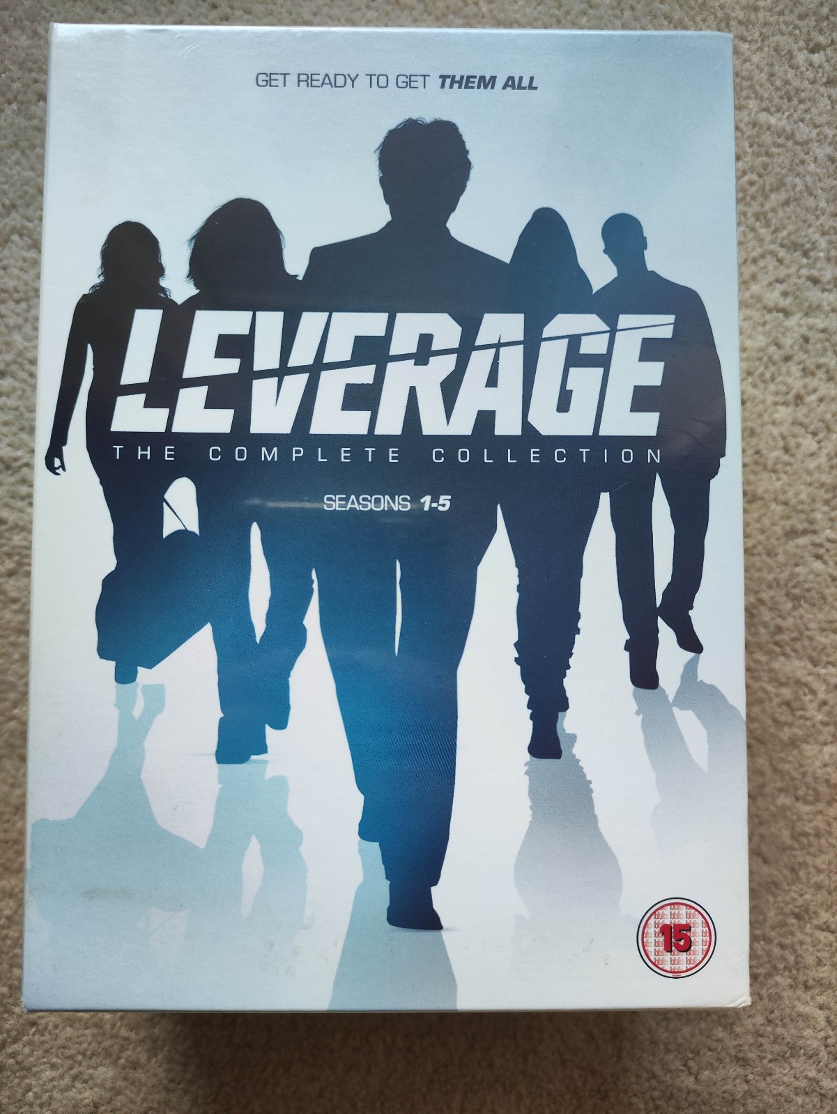 Leverage - The Complete Collection Seasons 1-5 - DVD Box Set - UK Region 2 - NEW