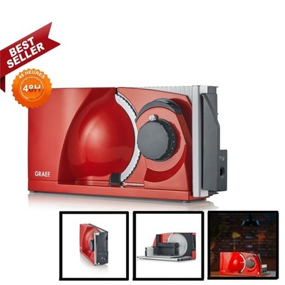 GRAEF MYtiny MT1003 Klappbarer Allesschneider 170 W Rot