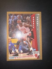1992-93 FLEER BASKETBALL CARD HORACE GRANT #30 CHICAGO BULLS NBA FREE SHIPPING
