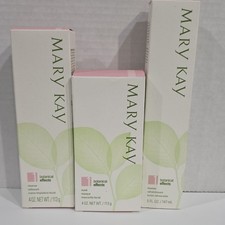 Mary Kay Botanical Effects Face Set Cleanser 4oz Mask 4oz Freshen 5oz