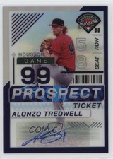 2024 Prospect Edition Purple Prizm Signatures /125 Alonzo Tredwell #12 Auto 00jz