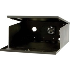 Mier Products 20x8x24 NVR/DVR Lockbox - 120V Fan, Made in The USA