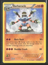 Barbaracle 49/106 Rare Flashfire Pokemon Moderately Played